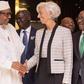 L-R Osinbajo, Buhari, Fashola, Christine Lagarde