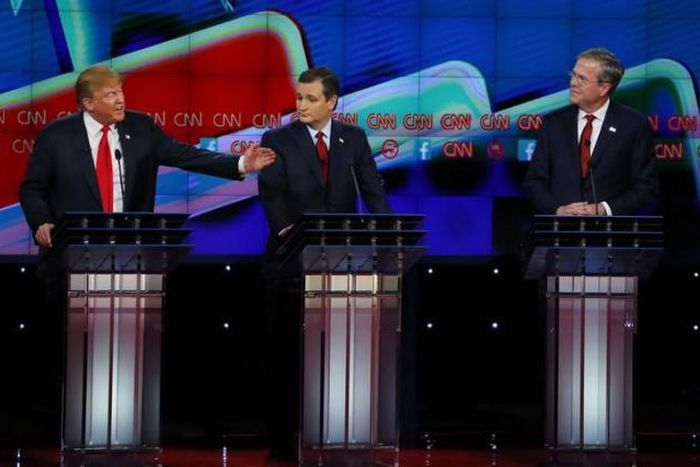 Donald Trump at the debate