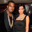 Kanye West and Kim Kardashian