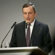ECB President Mario Draghi at a conference
