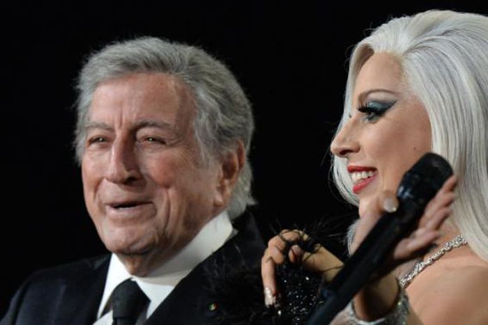 Lady Gaga and Tony Bennett 'cheek-to-cheek' at Montreux jazz fest