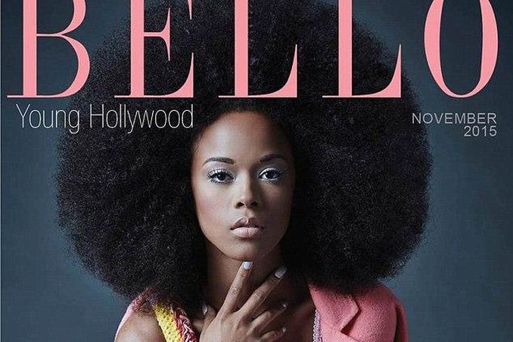 Serayah McNeill for the November 2015 issue of Bello Magazine.
