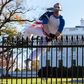 White House locked down after man jumped fence with suspicious package while Obama was inside
