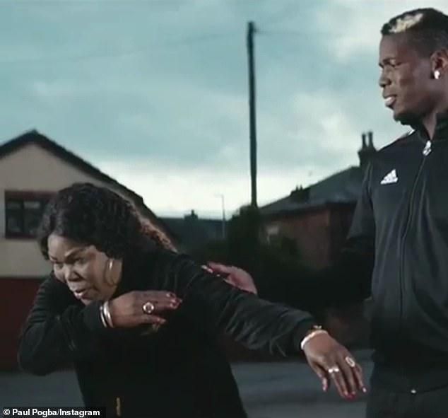 Paul Pogba and mum [Instagram]