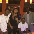 Davido, B-Red, Shizzi and Akon in the music studio