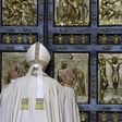 Machine guns, no-fly zone guard pope's opening of Holy Year