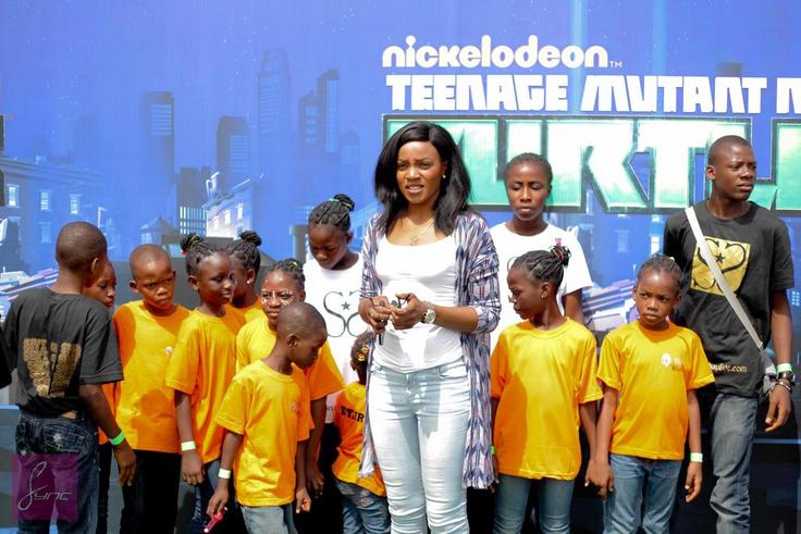 Seyi Shay at the Nickelodeon Kids Event