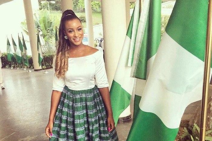 DJ Cuppy at Aso Rock in readiness for performance at the presidential inaugural ball