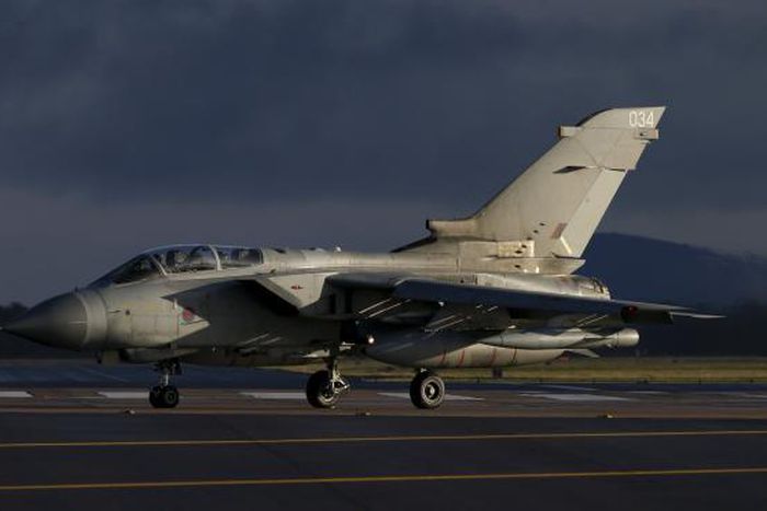 British bombers make first air strikes on Syria after UK parliament vote