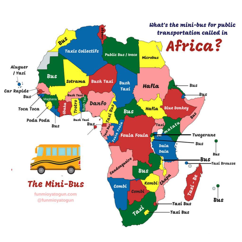 What Mini-Buses are called in Africa [Funmi Oyatogun]
