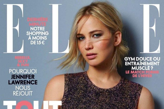 Jennifer Lawrence covers Elle France