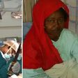 Fatima Ibrahim and one of the doctors that removed the knife from her skull