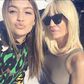 Gigi Hadid and Donatella Versace