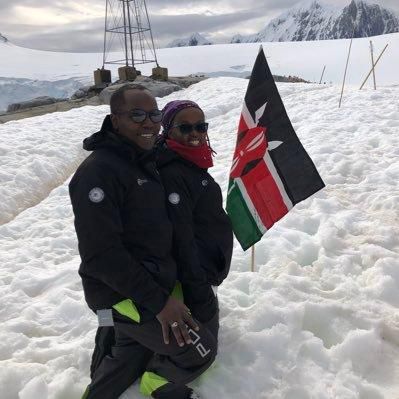Biker couple, Wamuyu and Dos Kariuki, of Throttle Adventures on their world tour