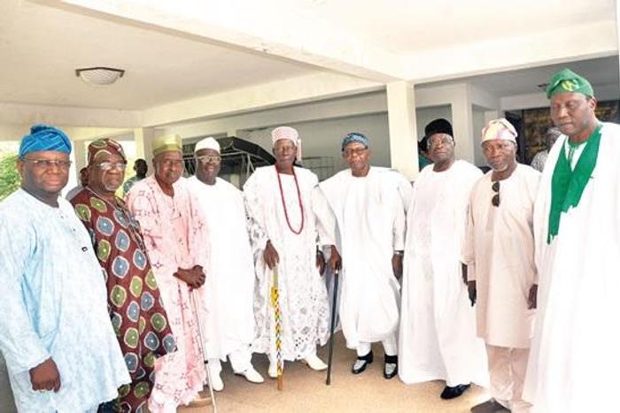 Members of the Afenifere group in a meeting ahead of the 2019 general elections (Nigerian Pilot News)