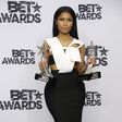 Nicki takes home the Best Female Hip Hop Artist and Coca-Cola Viewers’ Choice awards
