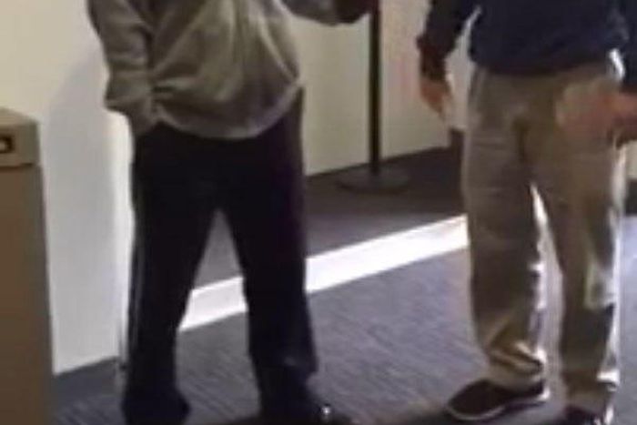 University students give hardworking security guard an incredible Christmas present