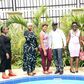 State Minister for Tourism with Ugandan models at the launch of ‘Miss Curvy Uganda’ [Godfrey Lugaaju NMG]