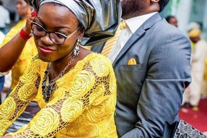 Cobhams with wife Ojuola Asuquo