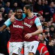Michail Antonio and Andy Carroll