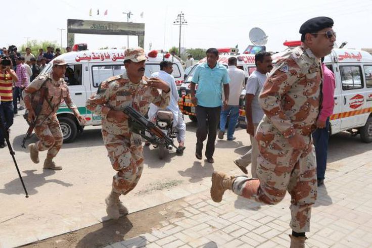 Two Pakistani soldiers killed in rare targeted Karachi attack