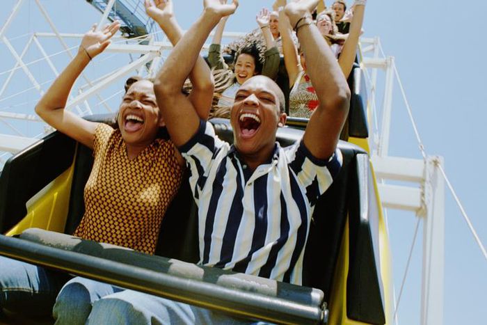 Couple on a roller coaster [Bucketlist 127]