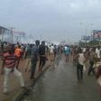 Biafra Protesters causing traffic in Port Harcourt