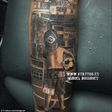 Neymar's new leg tattoo
