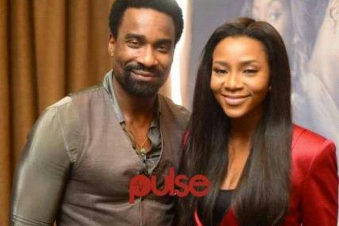 Oris Erhuero and Genevieve Nnaji