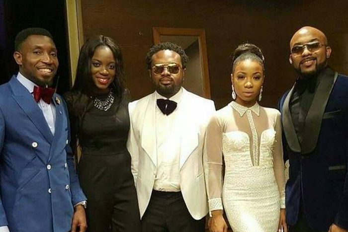 Timi Dakolo, Cobhams Asuquo & wife, Mo' Cheddah and Banky W