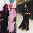 Genevieve Nnaji with IMF MD Christine Lagarde