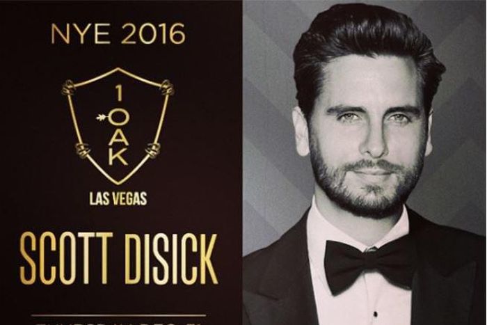 Scott Disick to host Vegas Party on New Year's Eve after rehab stint