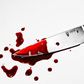 Bloody knife
