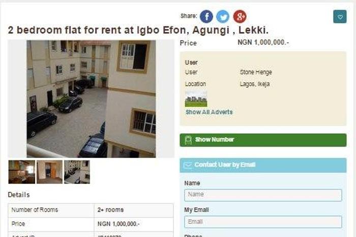 Property for rent at Agungi, Lekki. (Click here to view)