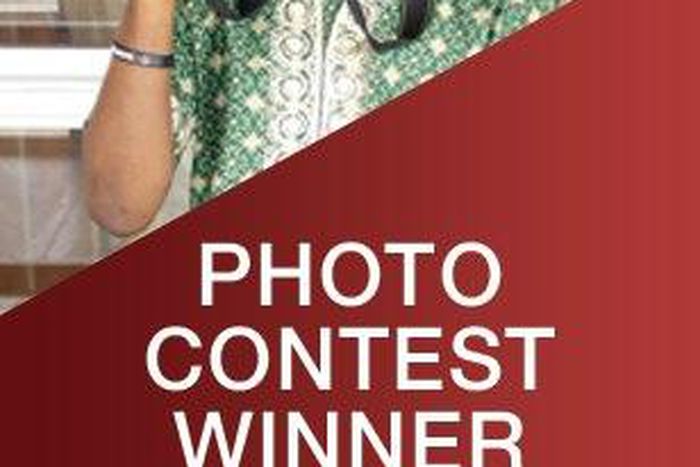 Photo contest winner banner