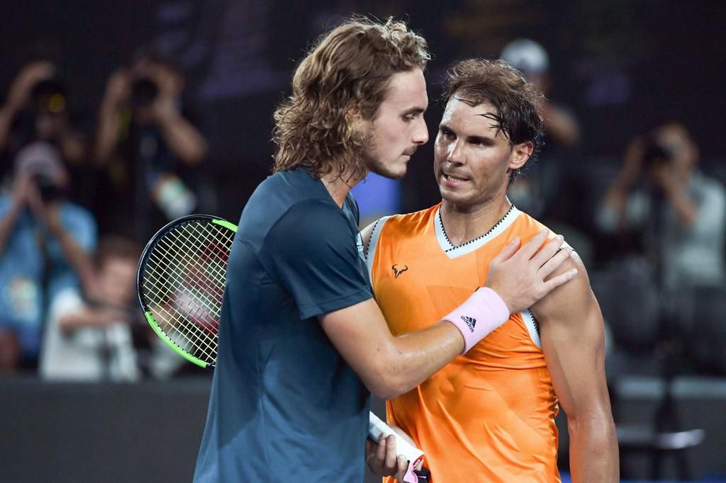 Rafael Nadal and Stefanos Tsitsipas [Australian Open]