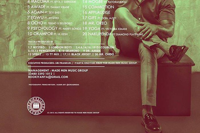 "Applaudise" album tracklist