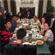 Filipino dines with his large family ahead of May 2 fight