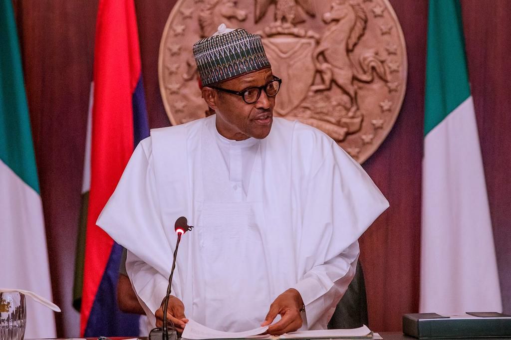Buhari receives report on implementation of N30,000 National Minimum Wage [Twitter/@MBuhari