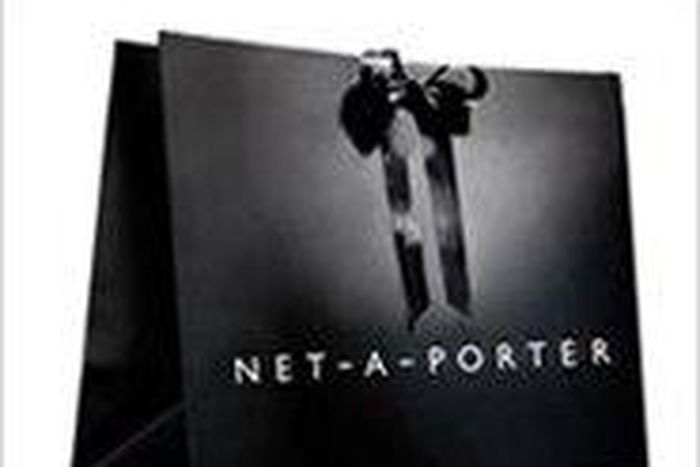 Netaporter Christmas shopping bag