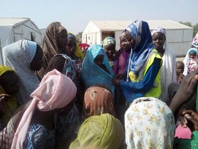 Wedding in IDP camp Fufore
