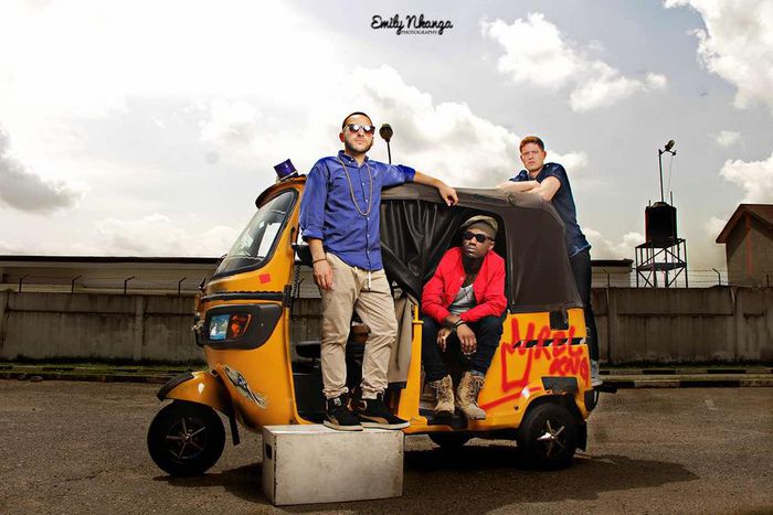 The group is comprised of artist Kahli Abdu, born in Jos, and production duo VHS Safari, consisting of David and Will, childhood friends who grew up together in Washington D.C.