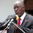 Tanzania's President elect John Pombe Magufuli addresses members of the ruling Chama Cha Mapinduzi Party (CCM) at the party's sub-head office on Lumumba road in Dar es Salaam, October 30, 2015. REUTERS/Emmanuel Herman