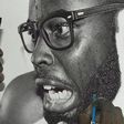 Arinze Stanley hperrealistic selfportrait [Totally cool pix]