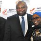 Lagos State Governor, Akinwunmi Ambode; flanked by Chief Executive Officer/Group Managing Director, Access Bank, Herbert Wiwge (left), and Chairperson, Access Bank, Nigeria, Mosun Bello-Olusoga, during the Access Leadership Conference at the Eko Hotels...