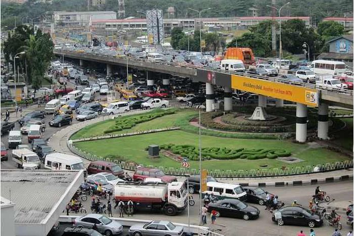 Falomo roundabout in Lagos
