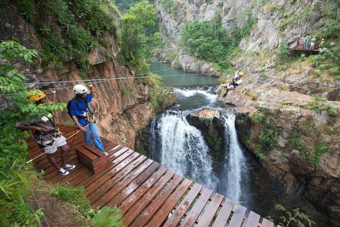 Drakensberg canopy tour in Drakensberg [Portfolio collection]