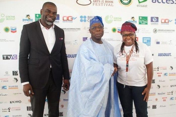 President Olusegun Obasanjo at last year's ake book festival