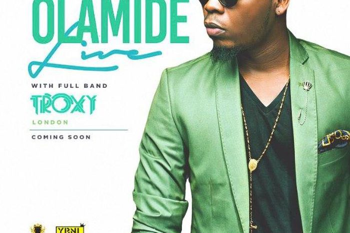 Olamide heads to London.