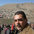 Released Lebanese prisoner Samir Qantar attends a rally at Ain al-Tineh village on the Syrian side in the Golan Heights in front of Majdal Shams village, in the Israeli-occupied area in the 1967 war, in this November 24, 2008 file photo. Lebanese milit...